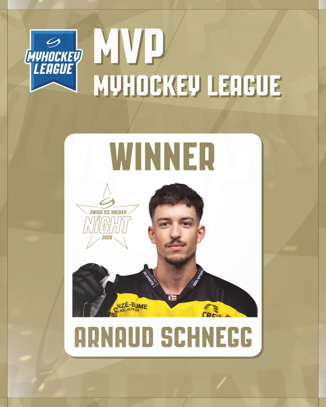 MVP MyHockey League Winner Arnaud Schnegg.jpg MVP MyHockey League Winner Arnaud Schnegg.jpg