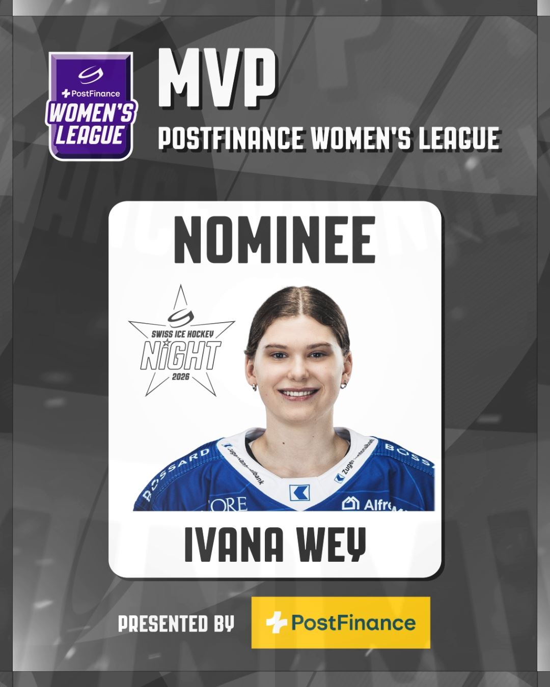 MVP PostFinance Women's League Nominee Ivana Wey.jpg MVP PostFinance Women's League Nominee Ivana Wey.jpg